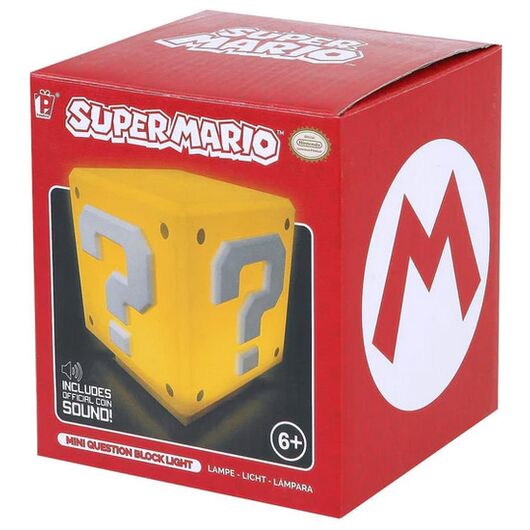 Paladone - Mini Super Mario Question Block Lamp