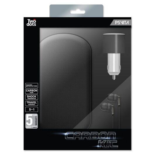 TWO DOTS Kit Alluminio Carbon Nero PSV