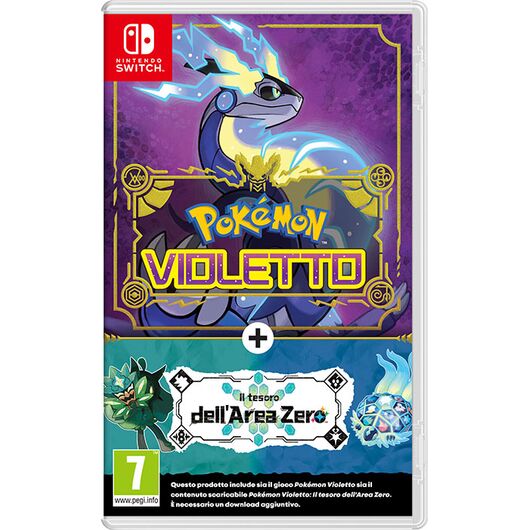 Pokemon Violetto + Pack Espansione Il Tesoro dell'Area Zero