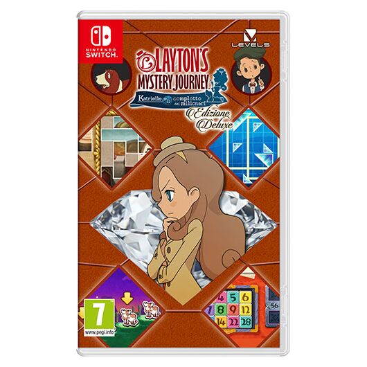 Layton's Mystery Journay Katriel Il Complotto Mil. Deluxe Ed