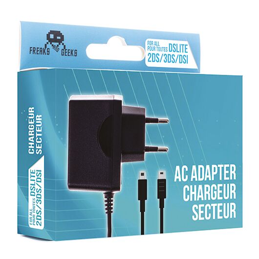 FREAKS 2DS/3DS/DSi/DS Lite Alimentatore AC