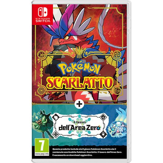 Pokemon Scarlatto + Pack Espansione Il Tesoro dell'Area Zero
