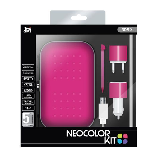 TWO DOTS Kit Color Pink 3DS XL
