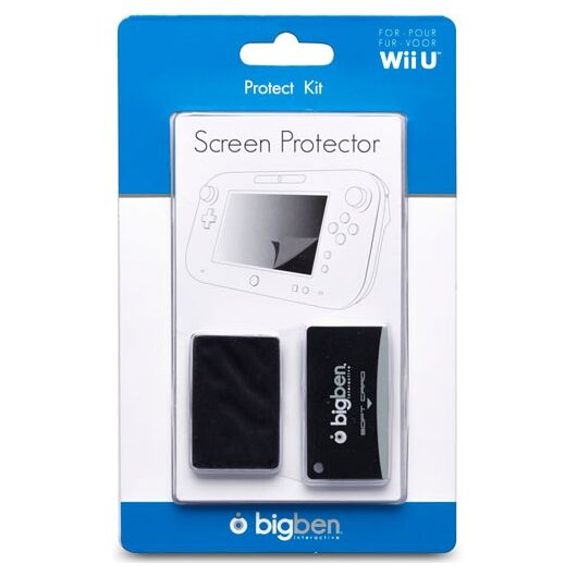 BB Screen Protect+panno antistatico WiiU