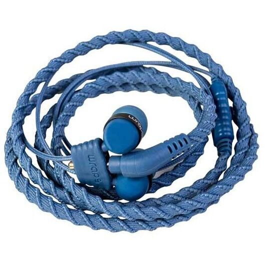 BB Auricolare Wraps Wristband Denim Blu