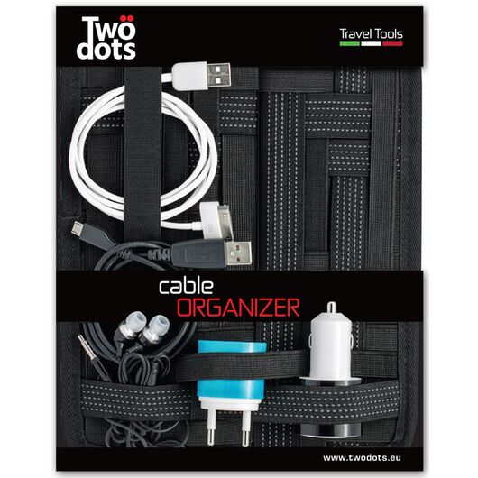 TWO DOTS Cable Organizer Large