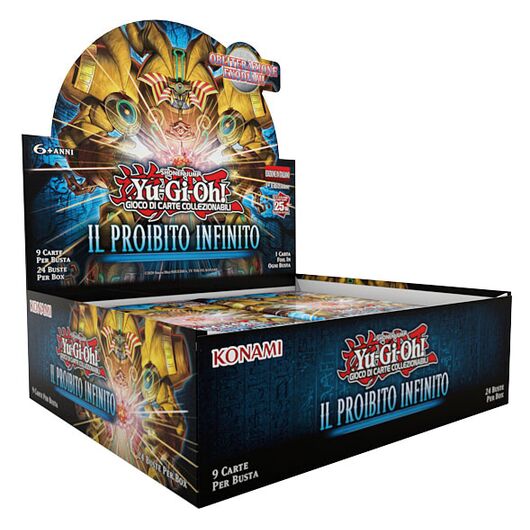 YUGI Il Proibito Infinito Box 24 Buste YU18557-IBOX