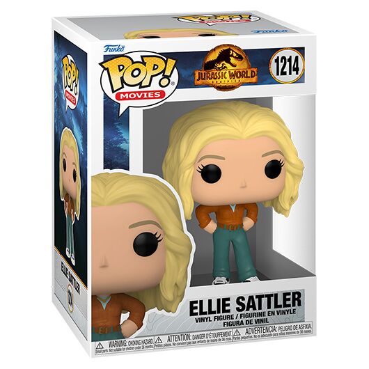 FUNKO POP Jurassic World 3 Ellie Sattler 1214 62225