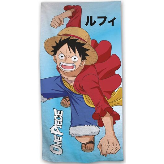Telo Mare Poliestere One Piece Monkey D.Luffy 70x140cm