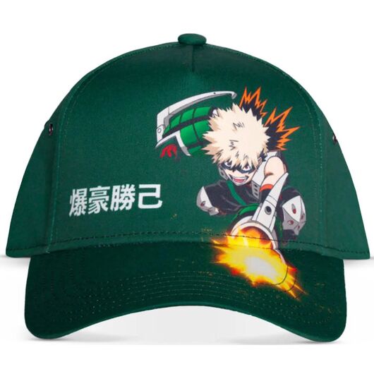 Cap My Hero Academia Verde Bakugo