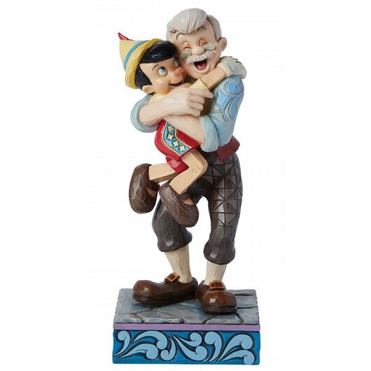 Pinocchio e Geppetto Abbraccio