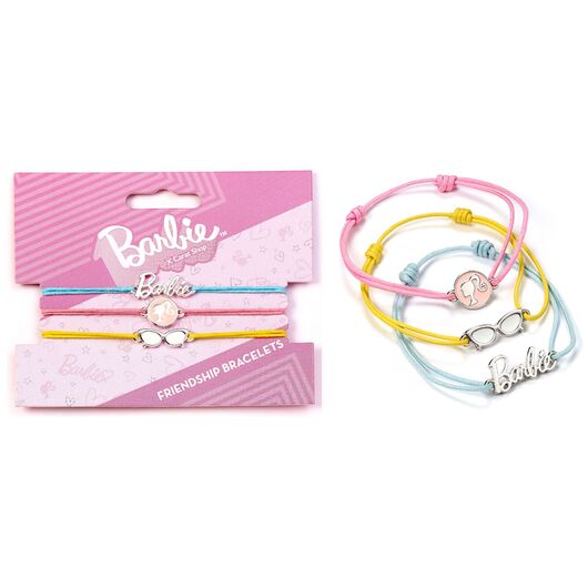 Braccialetti Barbie dell'Amicizia 3 Pack
