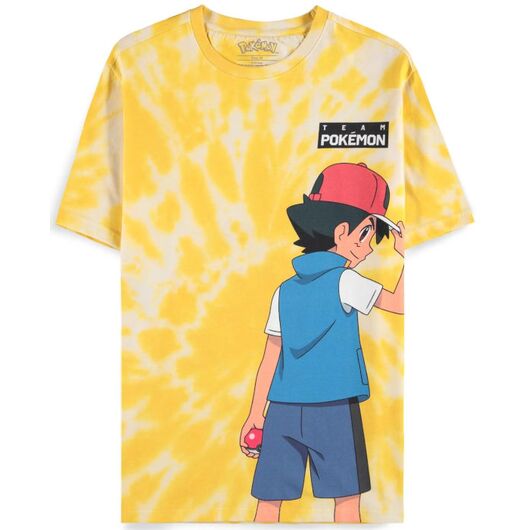 T-Shirt Deluxe Pokemon Ash & Pikachu L TS274450POK-L