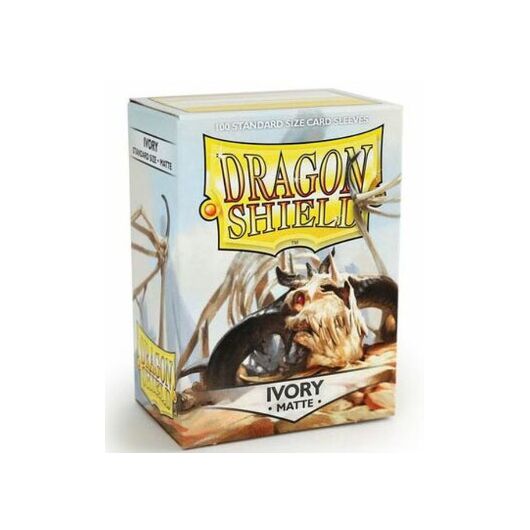 DRAGON SHIELD Bustine Standard Matte Ivory 100pz