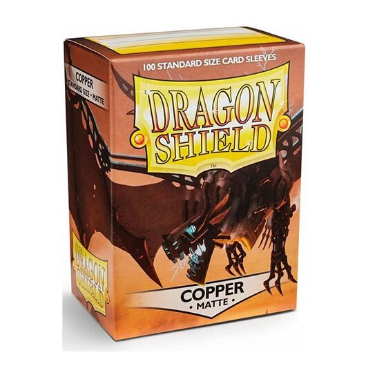 DRAGON SHIELD Bustine Standard Matte Copper 100pz