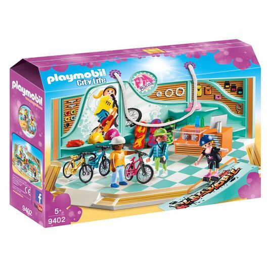 PLAYMOBIL Negozio di Skate e Biciclette 9402
