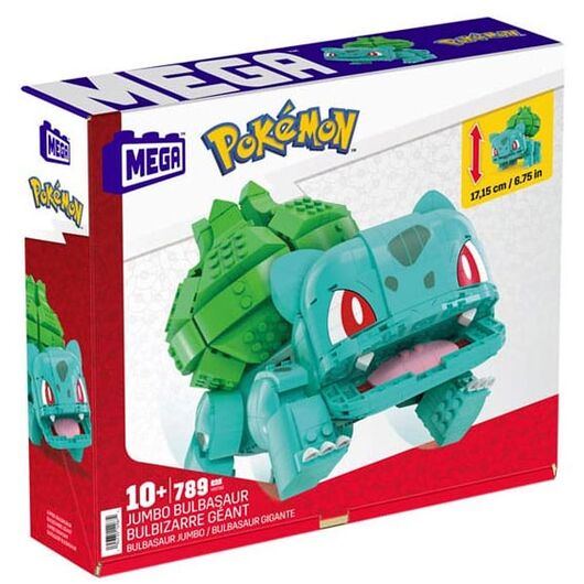 MEGA Pokemon Construx Jumbo Bulbasaur MAT HNT96
