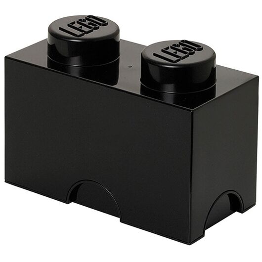 Contenitore LEGO Brick 2 Nero RCL SB2 BK