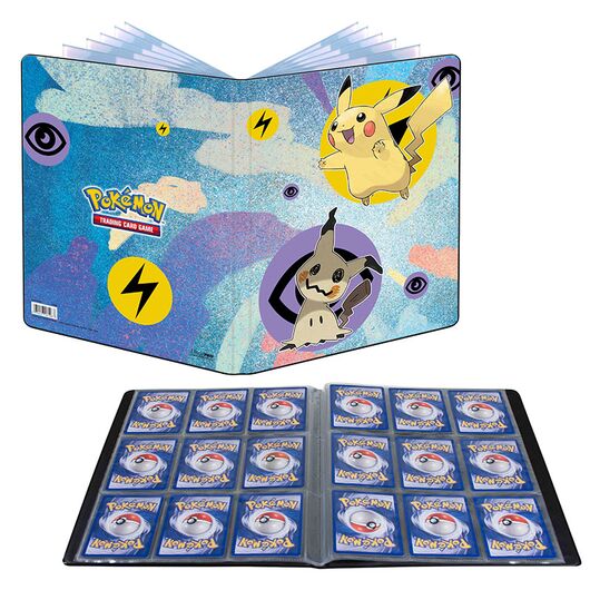 ULTRA PRO Album 9 Tasche Pokemon Pikachu e Mimikyu
