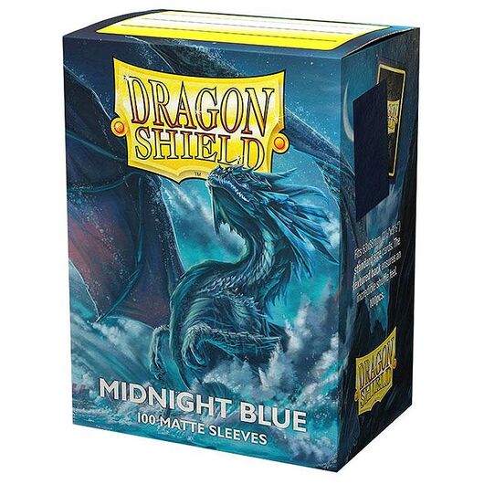 DRAGON SHIELD Bustine Standard Matte Midnight Blue 100pz