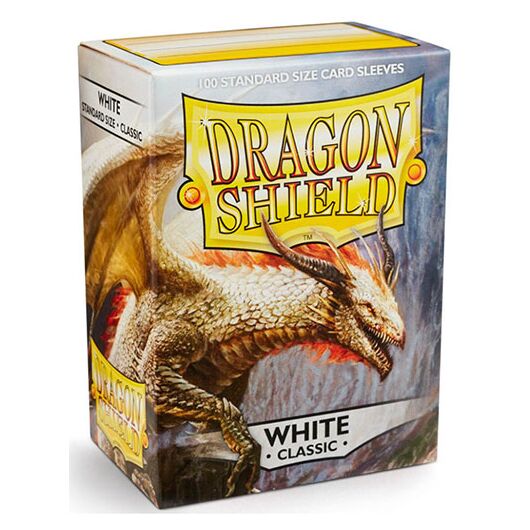 DRAGON SHIELD Bustine Standard Classic White 100pz