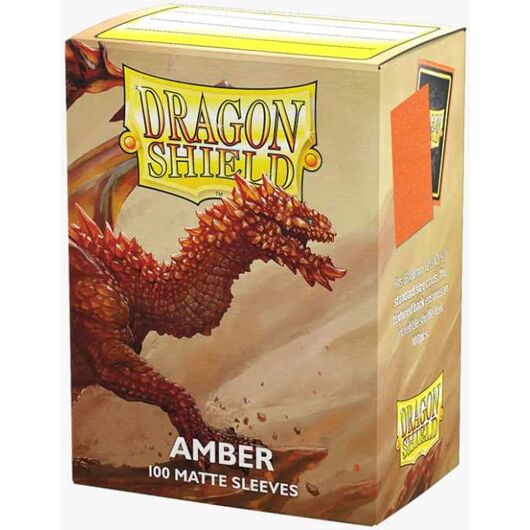DRAGON SHIELD Bustine Standard Matte Amber 100pz