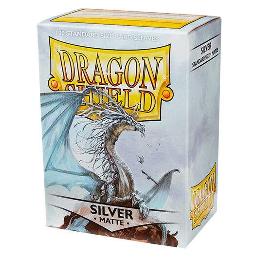 DRAGON SHIELD Bustine Standard Matte Silver 100pz