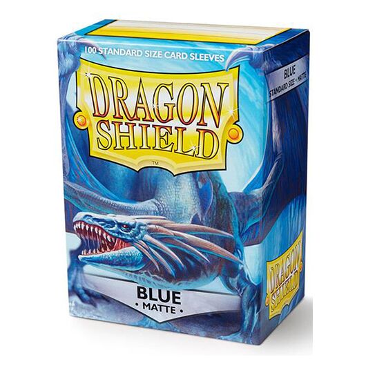 DRAGON SHIELD Bustine Standard Matte Blue 100pz