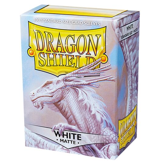 DRAGON SHIELD Bustine Standard Matte White 100pz