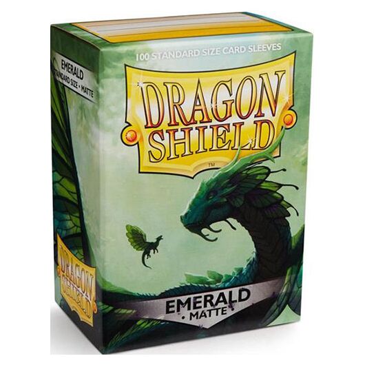 DRAGON SHIELD Bustine Standard Matte Emerald 100pz