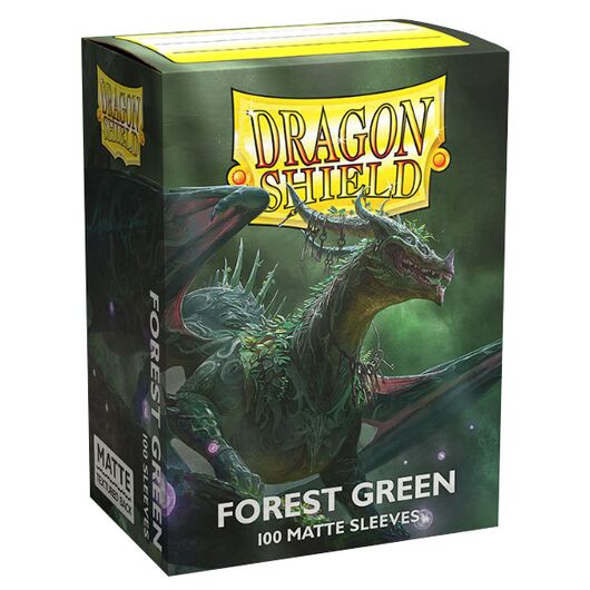 DRAGON SHIELD Bustine Standard Matte Forest Green 100pz