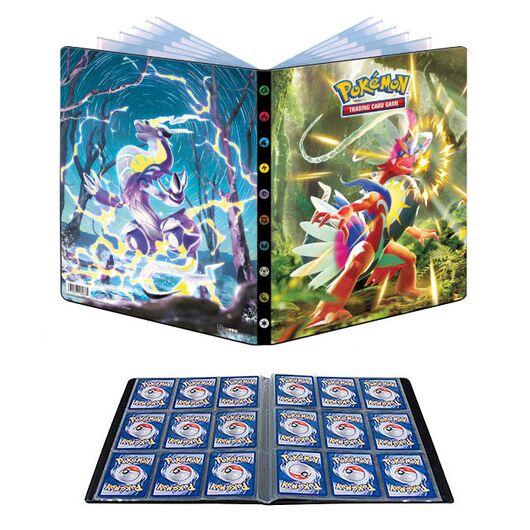 ULTRA PRO Album 9 Tasche Pokemon Scarlatto e Violetto 01