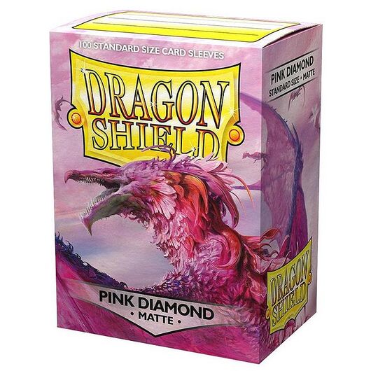 DRAGON SHIELD Bustine Standard Matte Pink Diamond 100pz