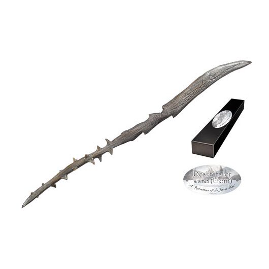 Bacchetta Harry Potter Mangiamorte Thorn Character Ed.