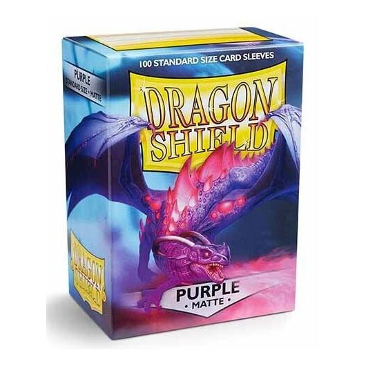 DRAGON SHIELD Bustine Standard Matte Purple 100pz