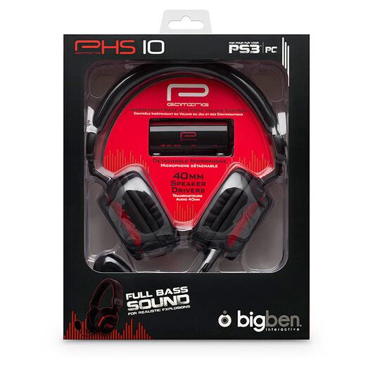 BB Cuffie Gaming + Microfono Hs10 PS3