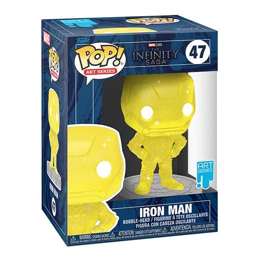 FUNKO POPS Art Series Infinity Saga Iron Man Bobble 47 57617