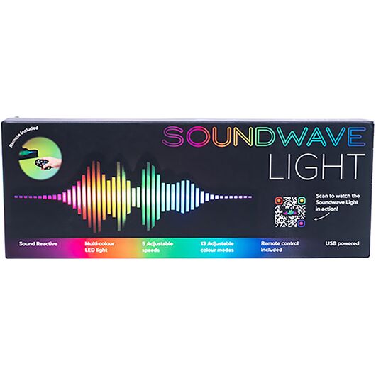 Soundwave Logo Led Light