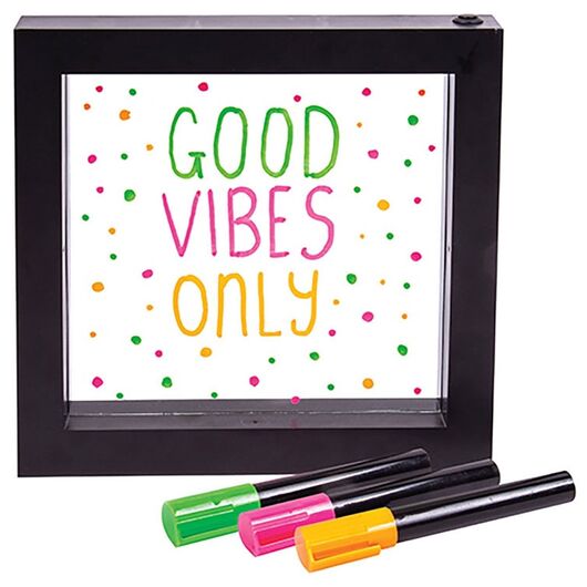 Small Writing Message Frame Neon Effect Led Light