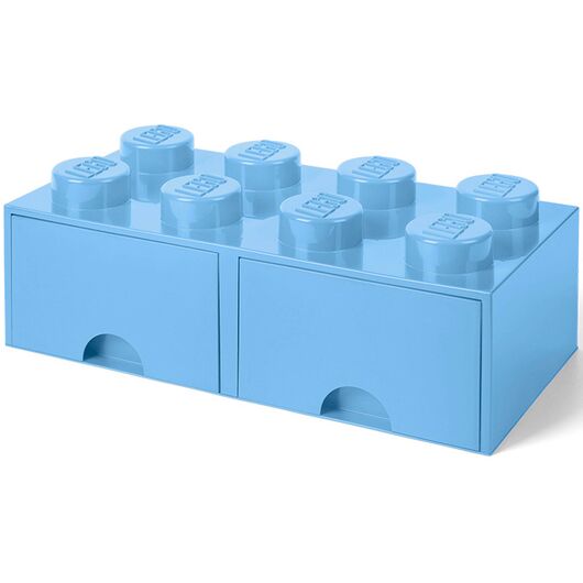 Contenitore LEGO Brick 8 Cassetto Azzurro RCL 40061736