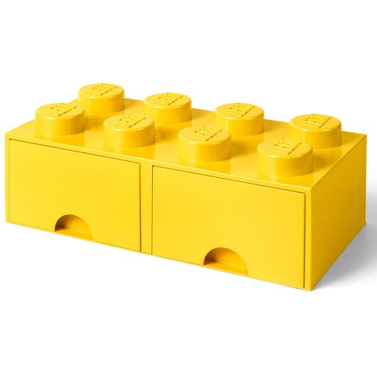 Contenitore LEGO Brick 8 Cassetto Giallo RCL BD8 YL