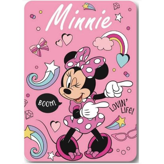 Coperta in Pile Minnie Mouse