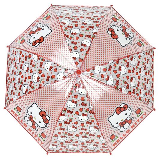 CYP BRANDS Hello Kitty manual transparent umbrella 48cm