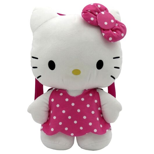 Hello Kitty and Friends: Hello Kitty Pink Plush Backpack 35cm