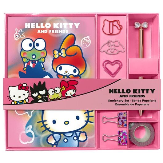 KIDS LICENSING Hello Kitty Stationery set notebook + accessories