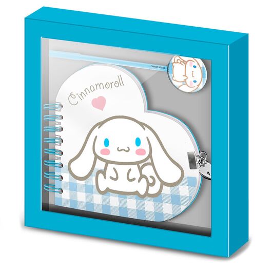 KARACTERMANIA Hello kitty Cinnamoroll diary + pen set