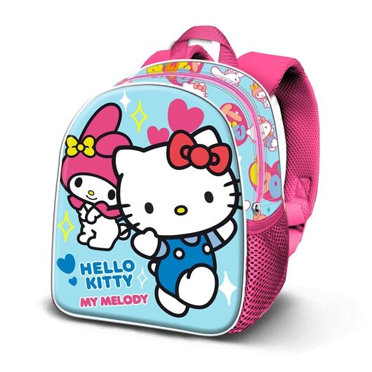 Hello Kitty and Friends: Hello Kitty and My Melody 3D Backpack 31cm