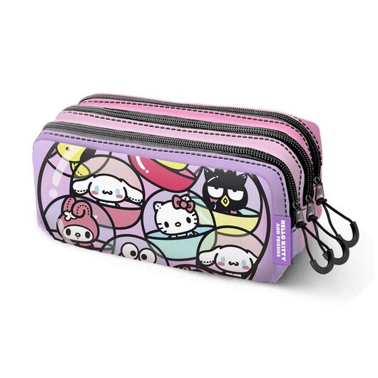 Hello Kitty Gashapon triple pencil case 8445118085716