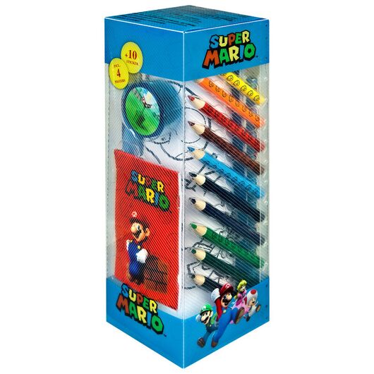 Super Mario Bros stationery set 35pcs 8435507867979