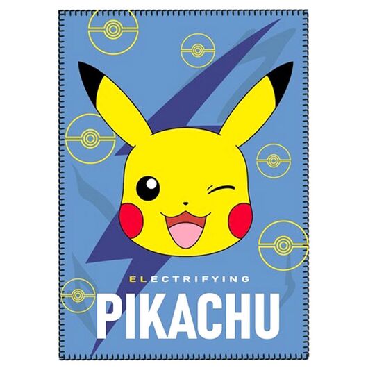 Pokemon Pikachu polar blanket 8436580113939